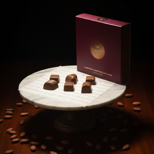 9 Assorted Couverture Chocolates