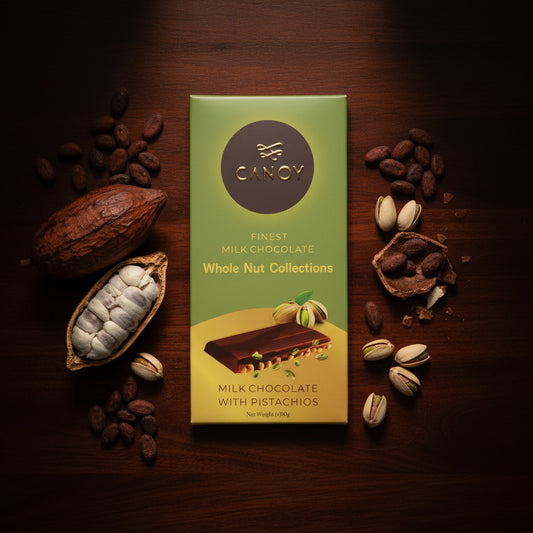 Milk Chocolate With Pistachios