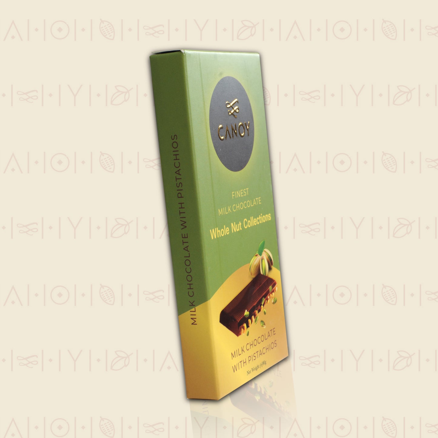 Milk Chocolate With Pistachios