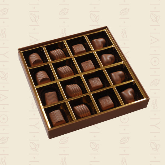 16 Assorted Couverture Chocolates