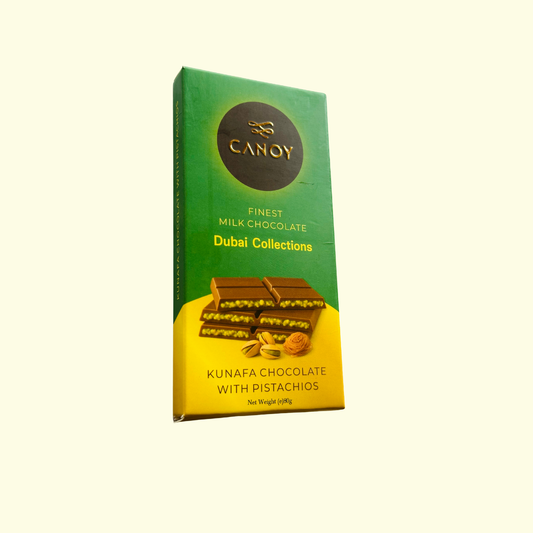 Kunafa Milk Chocolate With Pistachios