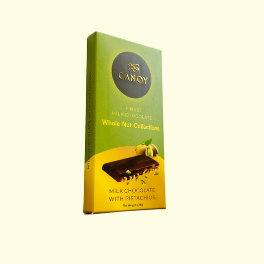 Milk Chocolate With Pistachios