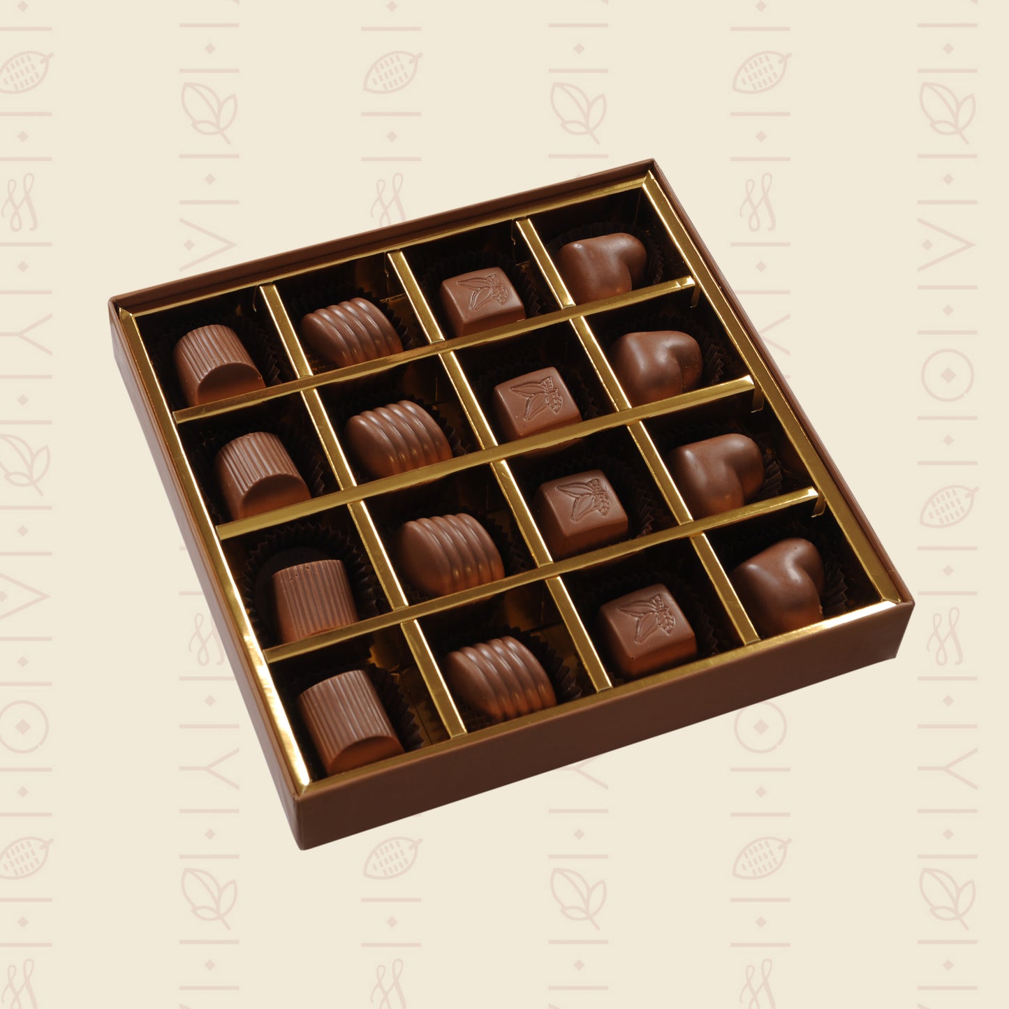 16 Assorted Couverture Chocolates