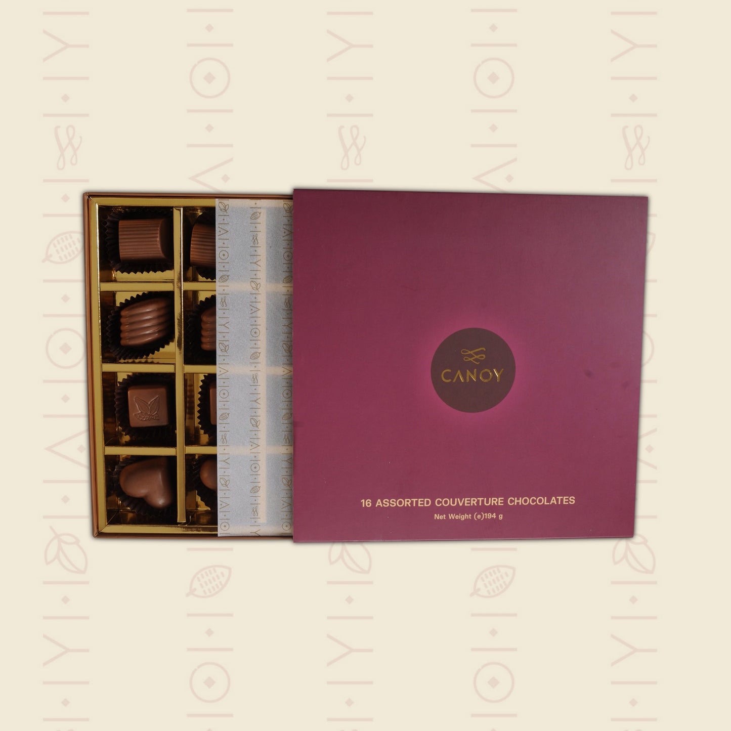 16 Assorted Couverture Chocolates