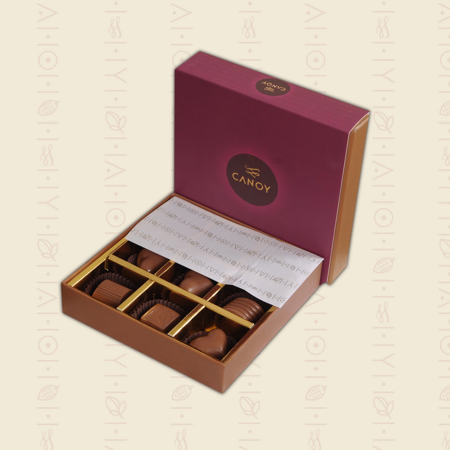 9 Assorted Couverture Chocolates